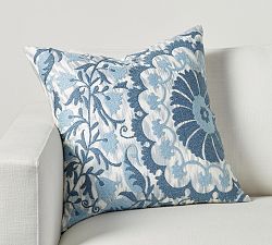 Emeraldi Embroidered Pillow Cover
