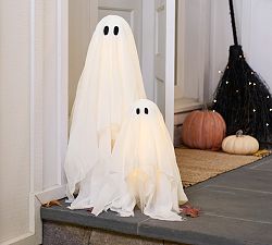 Open Box: Lit Ghosts, 4 Ft - White