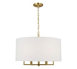 Heloise Metal Round Chandelier (25")