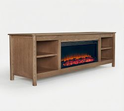 Marcell Landscape Electric Fireplace (81")