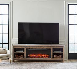Marcell Landscape Electric Fireplace (81")