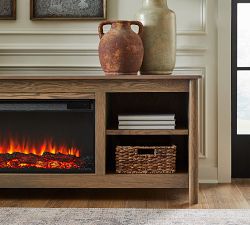 Marcell Landscape Electric Fireplace (81")
