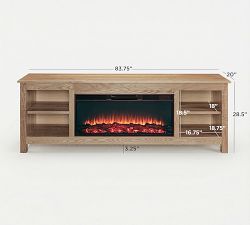 Wildwood Landscape Electric Fireplace (84")