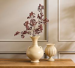 Faux Burgundy Berry Branch