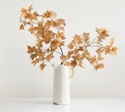 Faux Oversized Golden Maple Branch