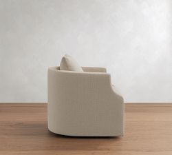 Monroe Barrel Arm Swivel Chair
