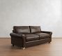 PB Comfort Modern Roll Arm Leather Sleeper Sofa (61"&ndash;87")