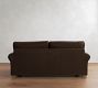 PB Comfort Modern Roll Arm Leather Sleeper Sofa (61"&ndash;87")