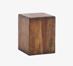 Parkview Square Reclaimed Wood End Table (14")