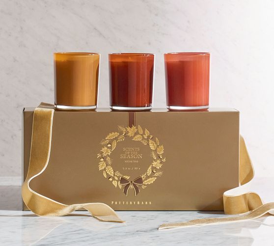 Seasonal Candle Gift Set - Set of 3