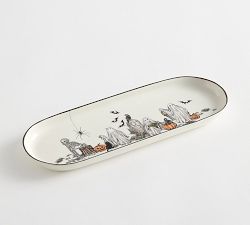 Midnight Manor Stoneware Cookie Platter