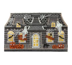 Haunted House Figural Doormat
