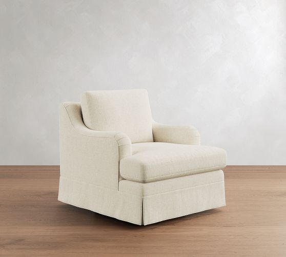 Thornton Swivel Chair by Pottery Barn