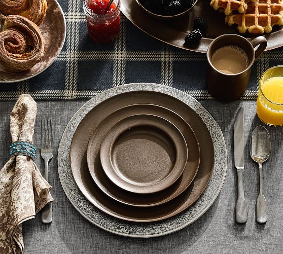 Jackson Stoneware Appetizer Plates - Set of 4