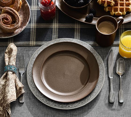 Jackson Stoneware Dinner Plates - Set of 4