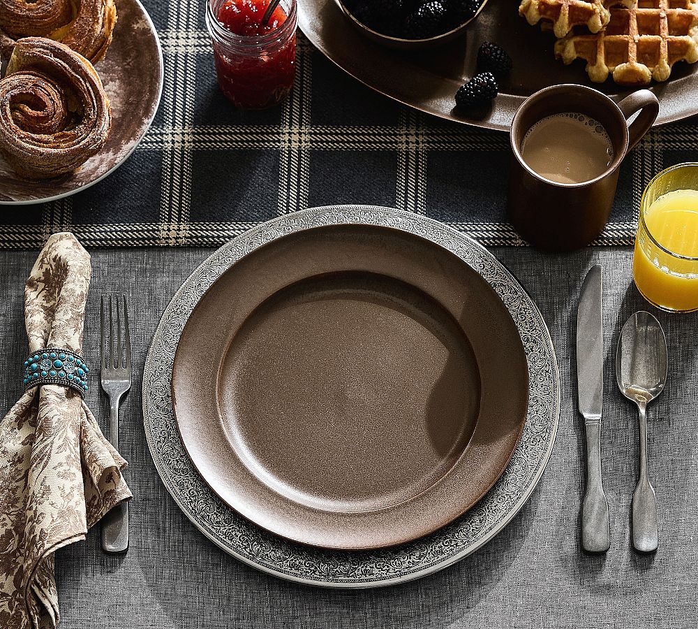 Jackson Stoneware Dinner Plates - Set of 4 by Pottery Barn