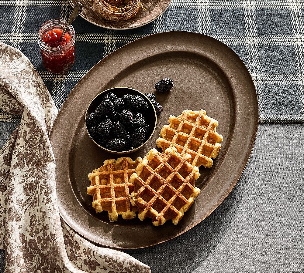 Jackson Stoneware Oval Serving Platter by Pottery Barn