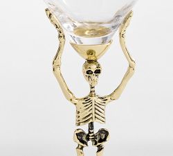 Skeleton Martini Glasses