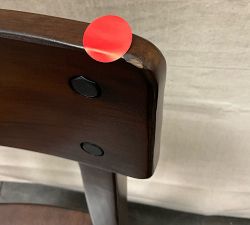 Open Box: Benchwright Dining Chair - Blackened Oak
