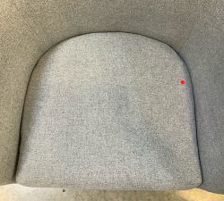 Open Box: Blake Swivel Chair - Performance Heathered Basketweave River