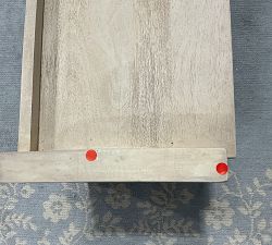 Open Box: Cayman Shoe Bench (36") - Biscotti