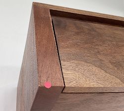Open Box: Cayman Single Drawer Shelf (12") - Antique Umber