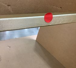 Open Box: Juniper Metal Wall Mirror (24" x 36") - Silver