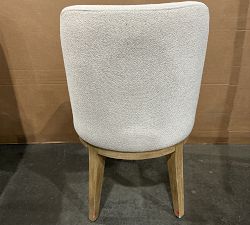 Open Box: Layton Upholstered Dining Chair - Performance Boucle Oatmeal, Seadrift