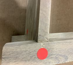 Open Box: Low Boucle Entry Bench (28.5") - Oatmeal, Fog