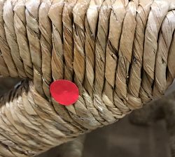 Open Box: Malibu Accent Stool (20") - Natural