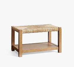 Open Box: Malibu Entry Shoe Bench (30") - Honey