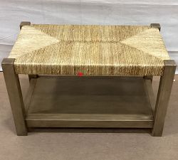 Open Box: Malibu Entry Shoe Bench (30") - Honey