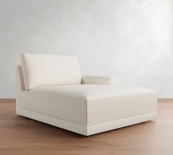 Open Box: Rutherford Right Chaise - Performance Everydaylinen™ Ivory