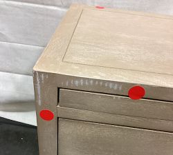 Open Box: Rylee Nightstand (25") - White Wash
