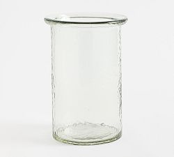 Open Box: Arden Hammered Glass Hurricane Candle Holder, Large (11"H)