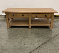Open Box: Benchwright Rectangular Coffee Table (54") - Seadrift