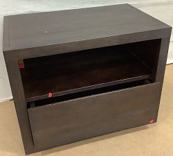 Open Box: Cayman Nightstand (27") - Coffee Bean