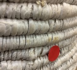 Open Box: Coil Single Hamper - Whitewash