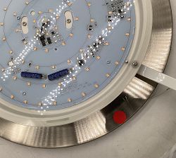 Open Box: Dillion LED Flush Mount (20") - Brushed Nickel