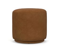 Open Box: Jake Leather Swivel Stool - Nubuck Caramel