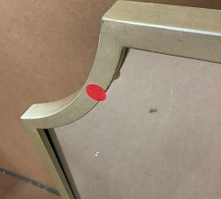 Open Box: Juniper Metal Wall Mirror (24" x 36") - Silver