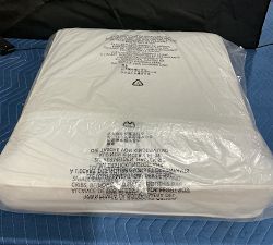 Open Box: Torrey Outdoor Square Arm Swivel Lounge Chair Cushion Replacement