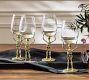 Skeleton Wine Glasses - Set of 4