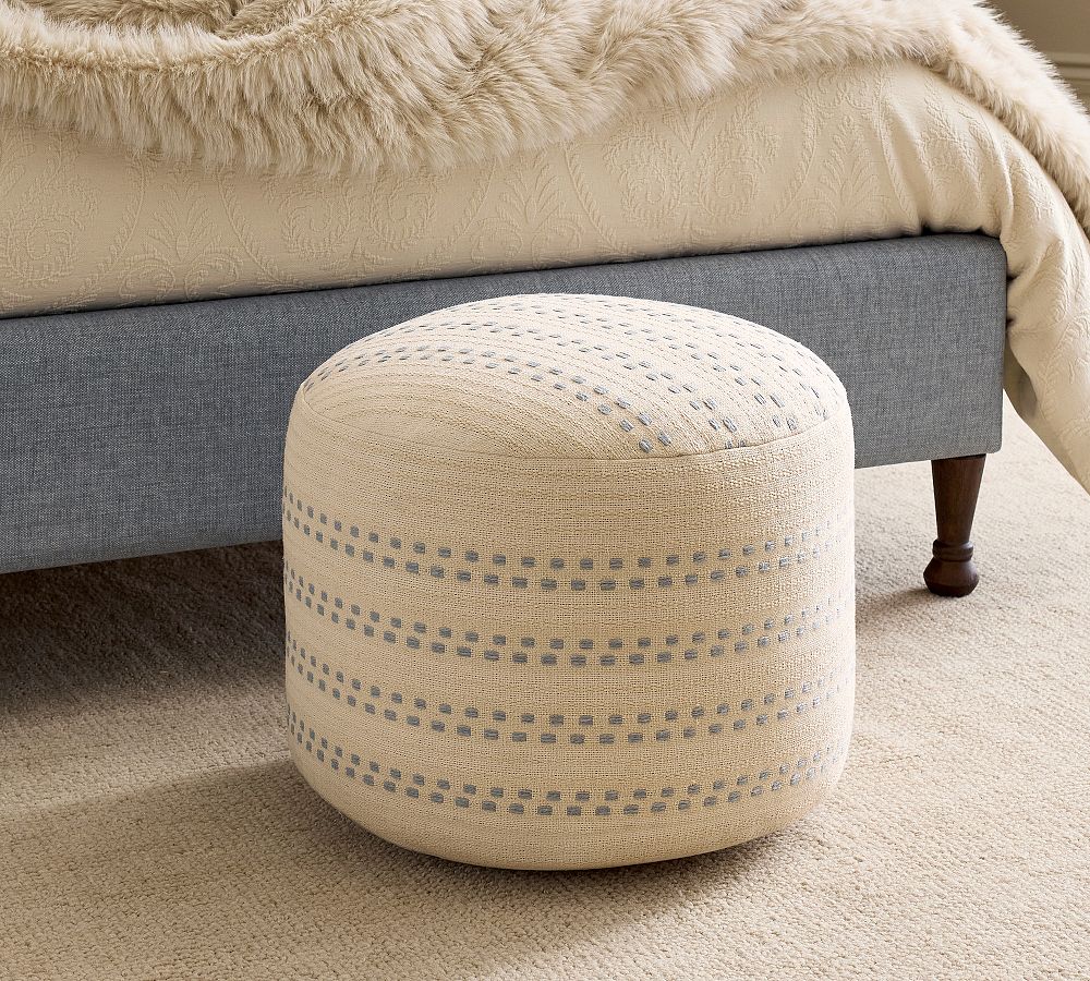 Dashel Pouf by Pottery Barn