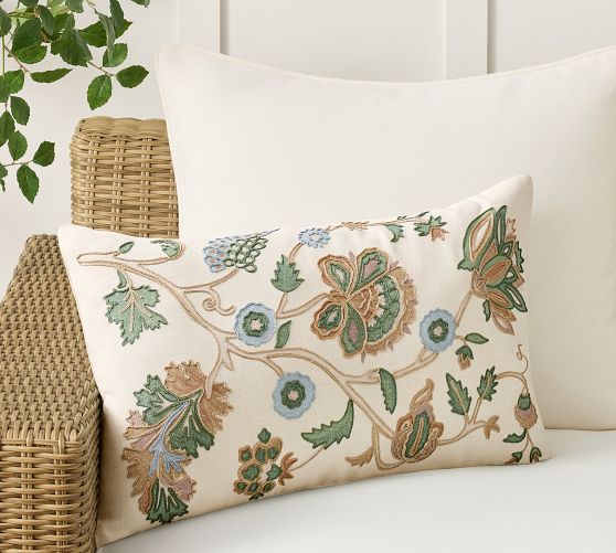 Luka Printed Outdoor Lumbar Pillow