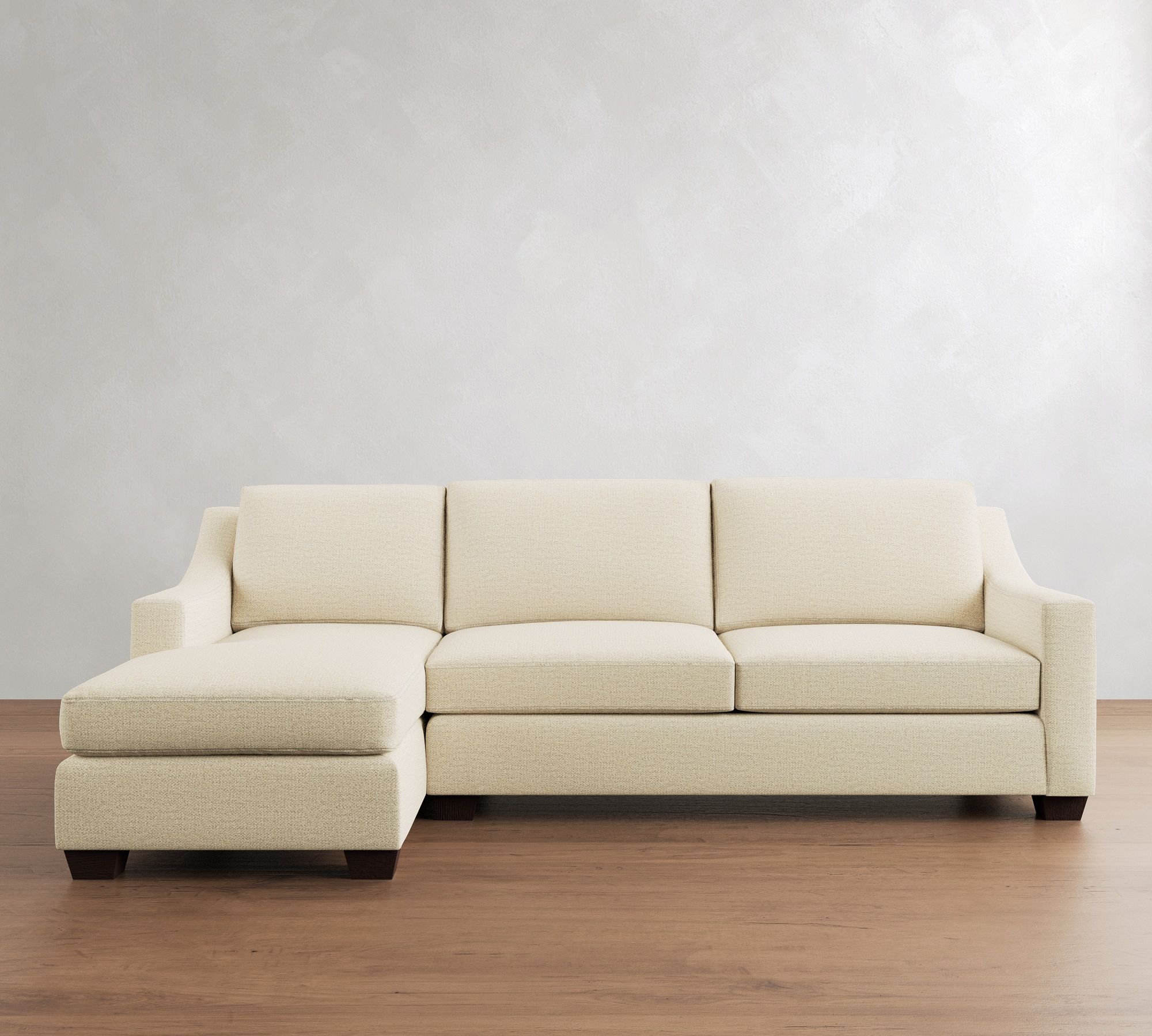 York Slope Arm Chaise Sleeper Sectional (99") - thumbnail 3
