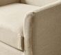 Belen Slipcovered Swivel Chair