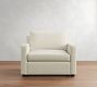 Cameron Modern Square Arm Chair and a Half