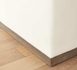 Carmel Slim Arm Wood Base Return Bumper Sectional (112"&ndash;124")