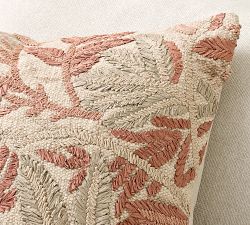 Ember Embroidered Pillow Cover